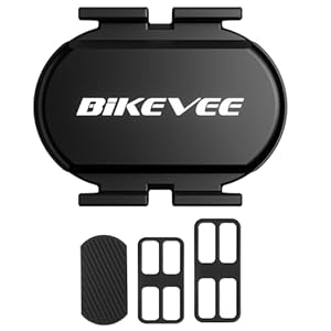 Bikevee Wireless Speed and Cadence Sensor Bluetooth ANT+ Cycling RPM Sensor for Road Bikes Spin Bikes Trainers Indoor Outdoor Sports Cycling Computers