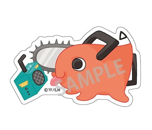 Amazon | チェンソーマン ミニデコステッカー ポチタ ENJOY MUSIC