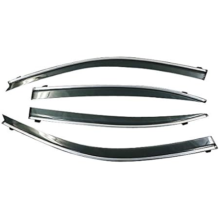 Amazon Dresscarparts レクサス Ls 40 系 ロング 車専用 Ls460l Ls600hl ドアバイザー サイドバイザー 取付金具 メッキモール 付 サイドバイザー 車 バイク