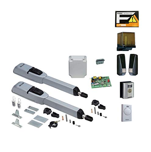 Dieffematic Kit AUTOMAZIONE per CANCELLI A Battente 230V Master FAAC 104415445 AUTOMATISMI