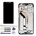 Draxlgon LCD Display Touch Screen Digitizer Assembly Replacement with Frame for Xiaomi Mi Pocophone F1 / Poco F1 M1805E10A 6.18"