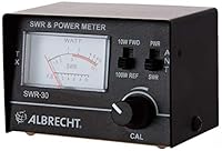Albrecht SWR-30, PWR Power- Meter, Stehwellen- und Leistungsmessgerät zum Abstimmen von Funkantennen, small