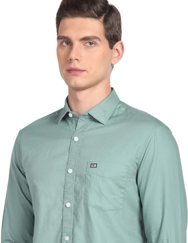 Image of Arrow Men's 100% Cotton Slim Fit Shirt