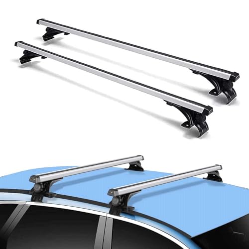 TeqHome Universal Roof Rack Cross Bars, 48