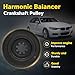 11237573655 Engine Harmonic Balancer Pulley - DOHC L6 3.0L - Fit for BMW Cars- 2011-2019 -[3,4,5,6,7 Series] 335i, 435i, 535i xDrive, 640i, 740i, 740Li, M2, X3, X4, X5, X6, for OE 594829