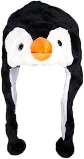 Best Winter Hats Adult/Teen Animal Character Ear Flap Beanie (One Size) - Penguin