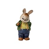 Auch Osterhase will gelernt sein: der freche Bengel überlegt sich schon den nächsten Streich, während der Lehrer den Hasen an der Tafel lobt