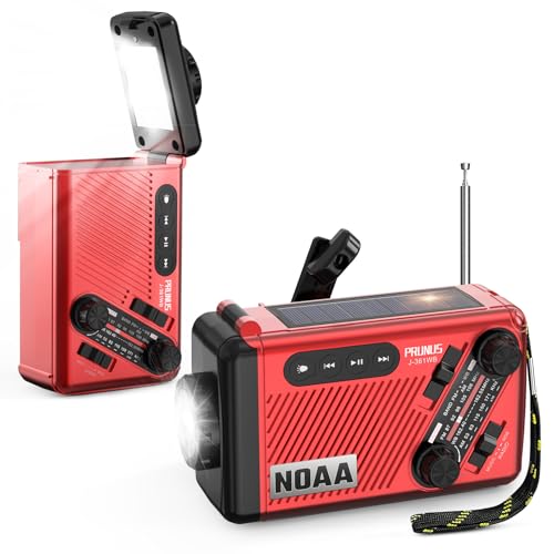 PRUNUS J-361 Emergency Weather Radio & Power Bank