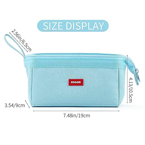 Cicimelon Pencil Case Pen Pouch Bag Big Capacity For School Office Teen Girl Boy Women Men #TOP2