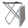 Euro Trail Campus Stool with Plate Grey