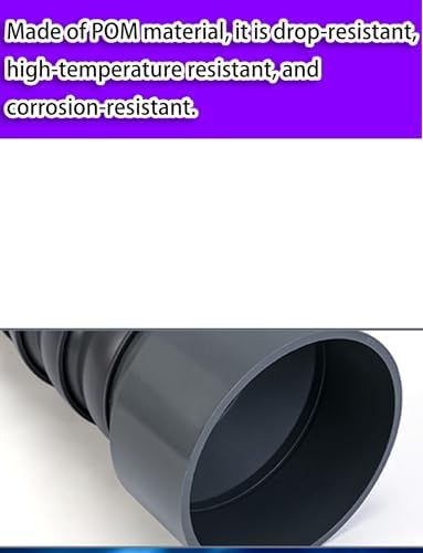 360° Flexible Fume Extractor Arm - Adjustable Hose for Welding Fumes, Soldering Smoke & Dust Collection - Industrial & Laboratory Use (6.3in/160mm, 1m)