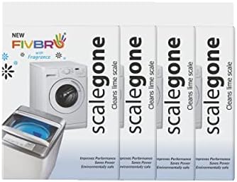 Scalegone Powder Any Washing Machine Cleaner– Multi-Purpose Cleaner for Home Appliances (Pack of 4, Each-100g)