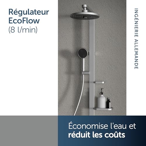 Douchette multi-fonctions Ideal Standard Idealrain Alu+ argentée