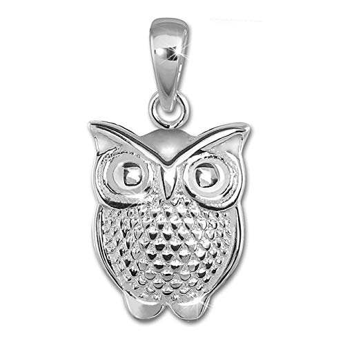 Teenie Weenie-pendentifs hibou argent sterling 925 SD SDH415J Cover
