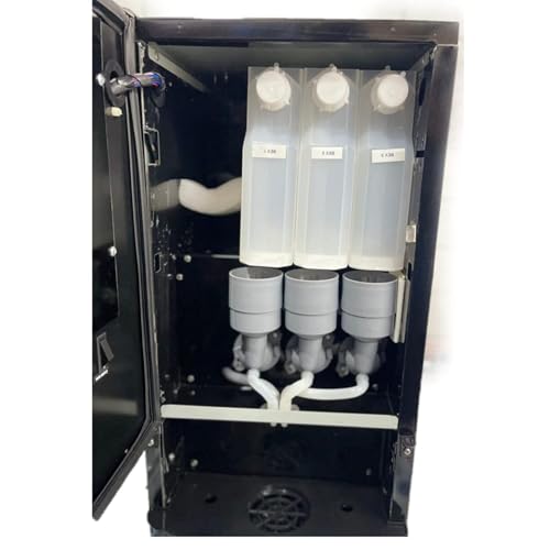 Image of 3 Lane Coffee Tea Vending Machine, Professional Beverage Dispenser, Commercial Kitchen Equipment