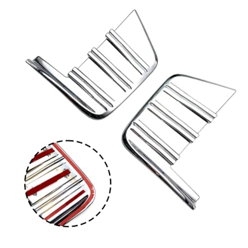 Garniture de grille d'aération latérale chromée et résistante pour pare-chocs 1500 - 4