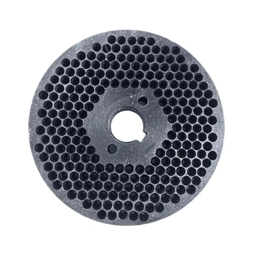 Bonxrdun Feed Pellet Machine Mill Die, 3MM, 4MM, 5MM, and 6MM Dies Available; 2MM Die Can be Customized (1 Pack)