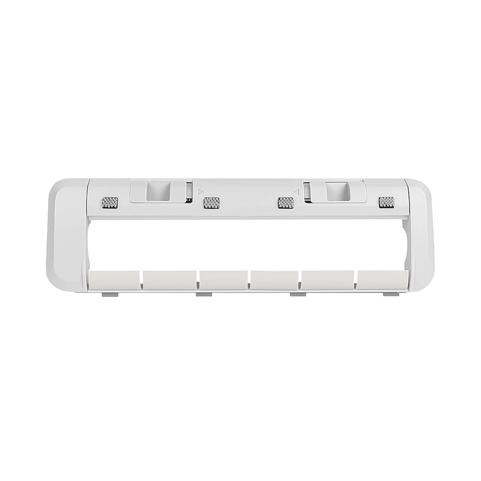 VIXWDRUTY Brush Cover，Compatible For Dreame，X10/X20/X30/X40/S10/S20 Pro/S30 D10s Pro L10S Pro L10s/L20/L30/L40 Ultra，Compatible For Mijia，B101CN Roller(Rubber Cover white)