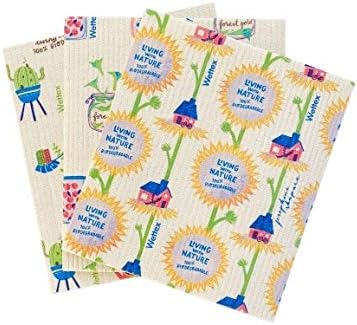 The Original Wettex Dishcloth Art Collection (3 Pack) - Sunflower