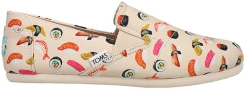 TOMS Womens Redondo Sushi Slip On Flats Casual - Beige - Size 10 B | Image 2