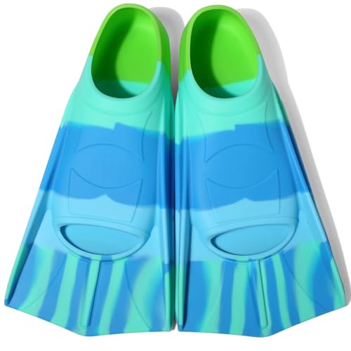 Azuunye Kids Swim Fins,Short Swimming Flippers,Swim...