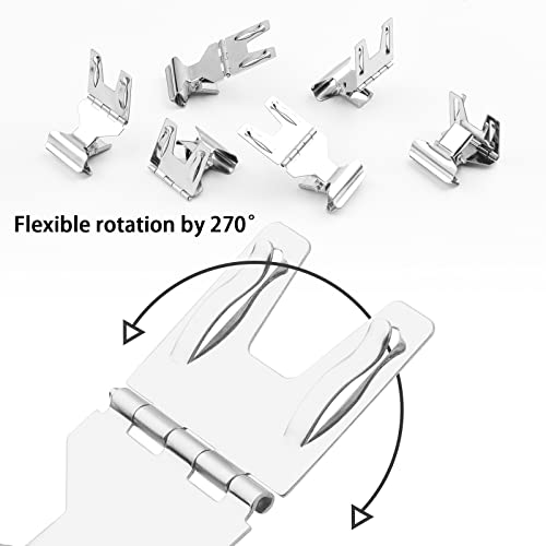 8 Pcs Metal Pop Clip Sign Clips Stand Holder, Store Price Tag Card Holder, Advertising Display Clip Holder For Price Tag #TOP2