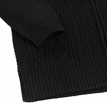 Sliktaa Gebreid vest voor heren, festival, cardigan, warm