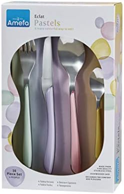 ECLAT Pastels 16 Piece Cutlery Set