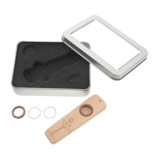 Totority Beginner Flute for Adults Instrument Wooden Accents Portable and Easy to Learn for Guitar and Ukulele