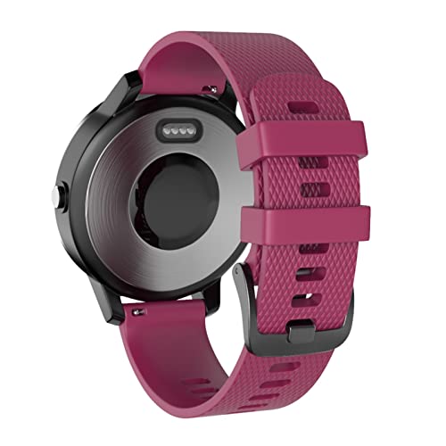 Bracelet silicone étanche pour Garmin Vivoactive 3 et Forerunner 245 avec boucle sécurisée