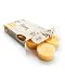 Apple Harvest Tealight Candles Highly Scented - Beige Tea-Light Candles 6-Pack - Bakery Tea Lights Collection