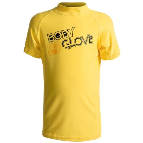 Rashguard garçon Body Glove jaune top de surf enfant 10 ans