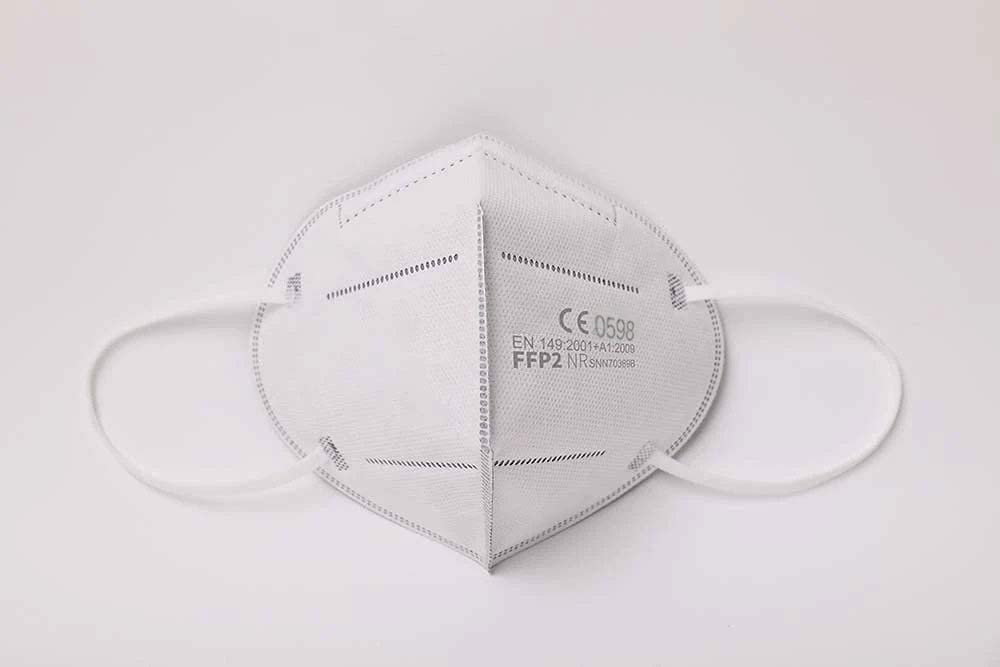 Simplecase - 80 mascherine FFP2, certificate dall'organismo designato ufficialmente 0598, respiratore, maschera per filtro antiparticolato