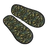 Bozfoxa Tropical Chameleon Print Slippers