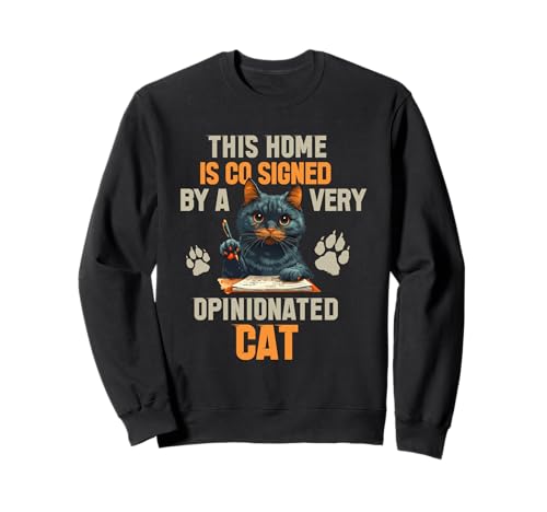 THIS HOME IS CO SIGNED BY A VERY OPINIONATED CAT �g���[�i�[