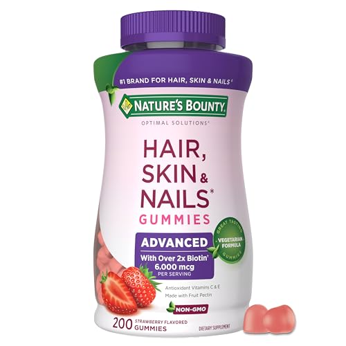 Nature’s Bounty Optimal Solutions Advanced Hair, Skin & Nail Pectin Gummies