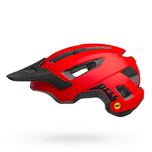 Bell Nomad Mips Adult Mountain Bike Helmet - Matte Red/Black (Discontinued), Universal Adult (53-60 Cm) #TOP3