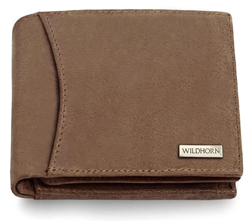 Image of WildHorn Rfid Protected Leather Wallet For Men, Brown