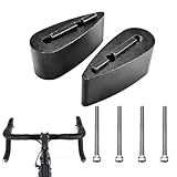 Walopola Lenker-Abstandshalter, Karbonfaser-Unterlegscheiben, Fahrradstütze, Lenker-Abstandshalter, für Modifikation, Leistung, Tuning, Straße, Berg, Reiten, Garage, Zuhause, Werkstatt