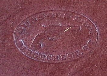 Brown Genuine Leather Single Western Cowboy SASS Tooled Gun GUNS4US Holster Rig 38/357 Cal Ammo Loops