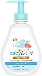 Baby Dove Rich Moisture Hair to Toe Baby Wash 200 ml, No Tears Body Wash for Baby's Soft Skin - Hypoallergenic, No Sulphates, No Parabens-picture-30