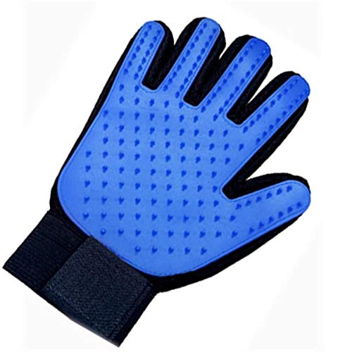 Cat grooming gloves pet hair removal gloves cleaning dust massage cat grooming gloves dog comb, right hand