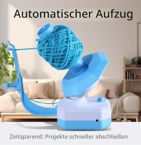 Elektrischer Garnwickler 10 oz – Automatische Wollwickelmaschine – Bild 9