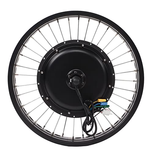 VGEBY Kit de conversão de bicicleta elétrica de 50 cm, roda traseira de 48 V 1500 W, kit de motor de
