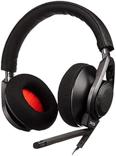 Plantronics 202180-01 RIG Surround PC Gaming Headset with 7.1 Surround Sound-Enabled USB Amp, Black
