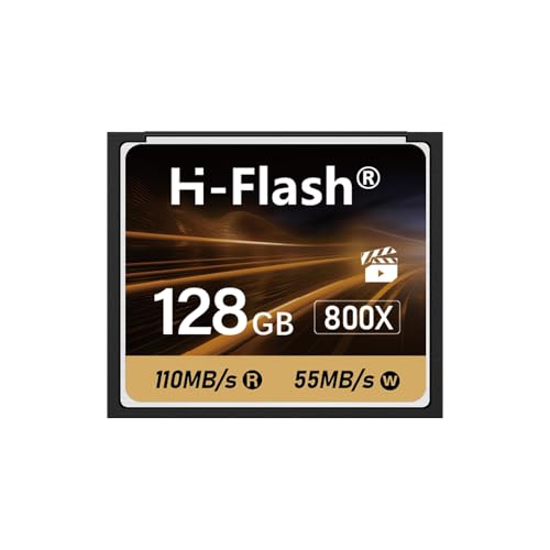 Amazon | H-Flash CFコンパクトフラッシュカード128GB - プロの写真
