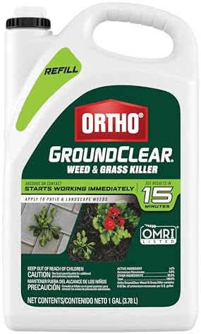 Ortho GroundClear Weed & Grass Killer, Refill, 1 gal.