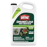 Ortho GroundClear Weed & Grass Killer Refill - Kills Dandelions, Chickweed, Crabgrass, Moss and More in Patios, Landscapes, OMRI Listed Weed Spray Refill, 1 gal.