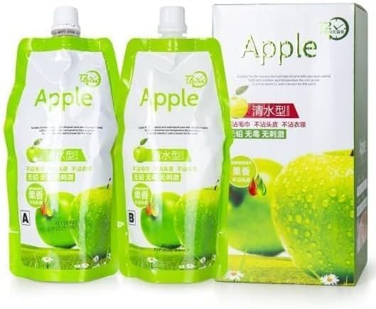 Apple Ammoneia Free Black Hair Cream Hair dye fast color 500ml (Pack of 2) By Best Deal UAE