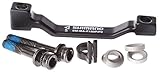 pm adapter 180 mm für BRM975 Shimano Ersatzteile Adapter Post für vorne Schwarz schwarz 18 cm